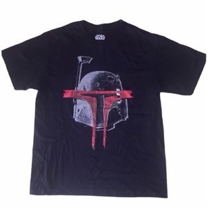 NWT Star Wars Black & Red Tee Mens Size Medium